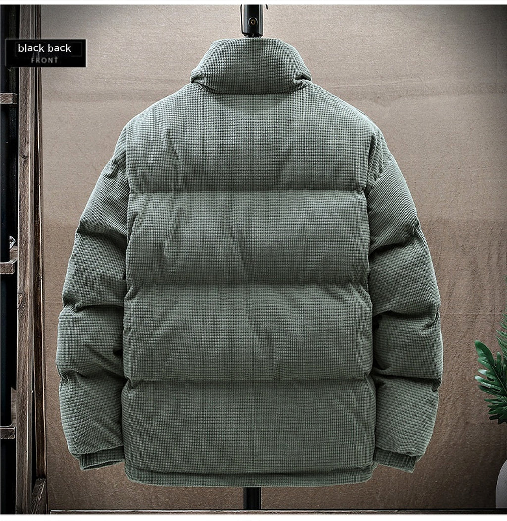 Waffle Coat Winter Warm And Trendy Cotton Coat - enhanced image 9