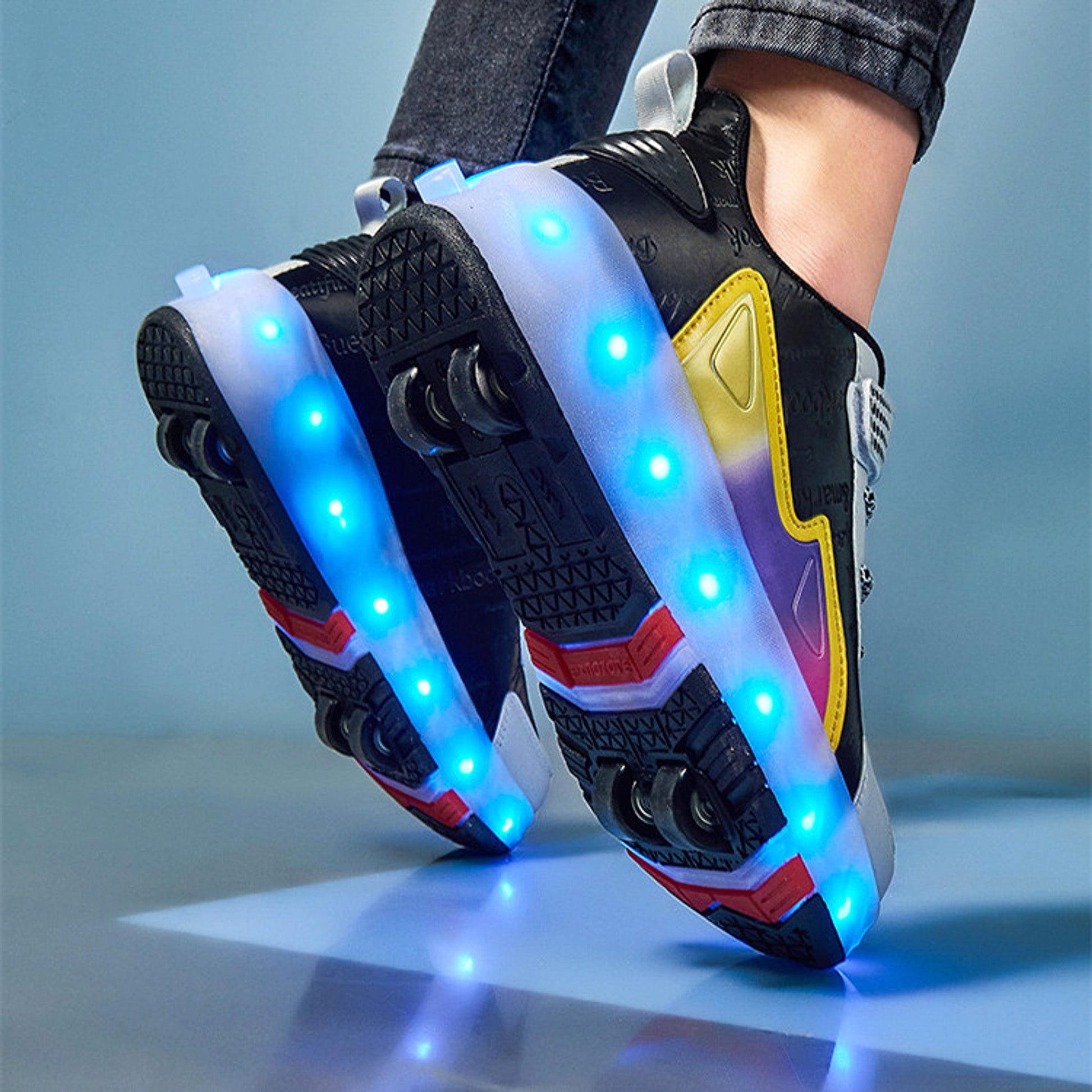 Wear-resisting Four-wheeled Berserker Shoes Roller Skates Roller Skates - enhanced image 9