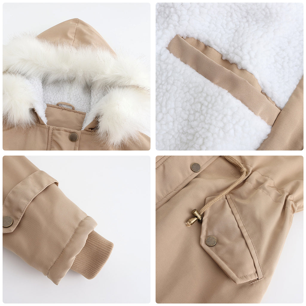 A1. Women's Coat Cotton-padded Jacket - enhanced image 9