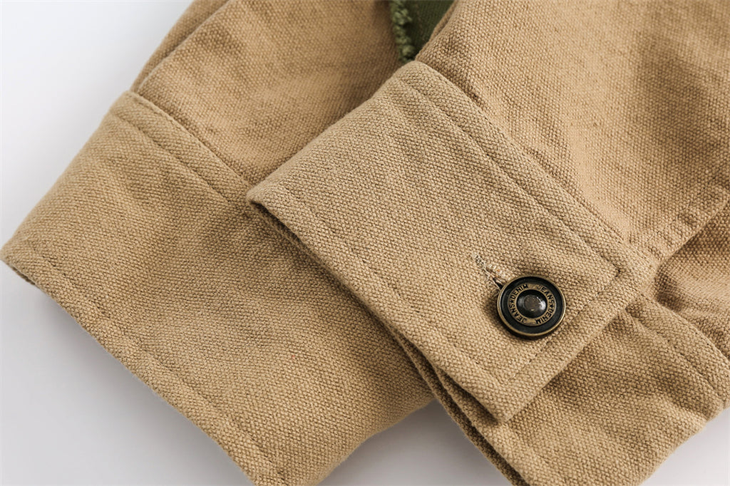 1. Niche Loose Turn-down Collar Coat Tide - enhanced image 10