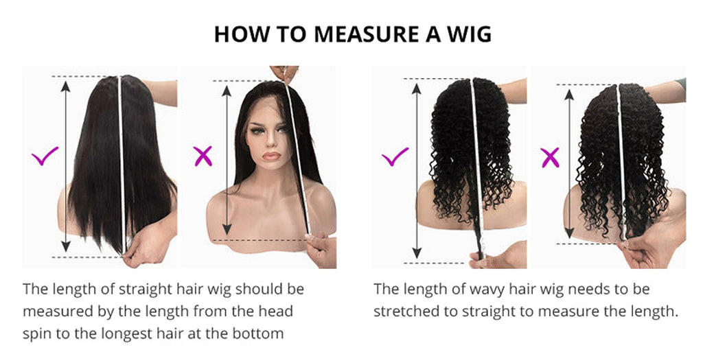 13X4 Front Lace Head Cover Real Hair Wig Transparent Lace - enhanced image 10