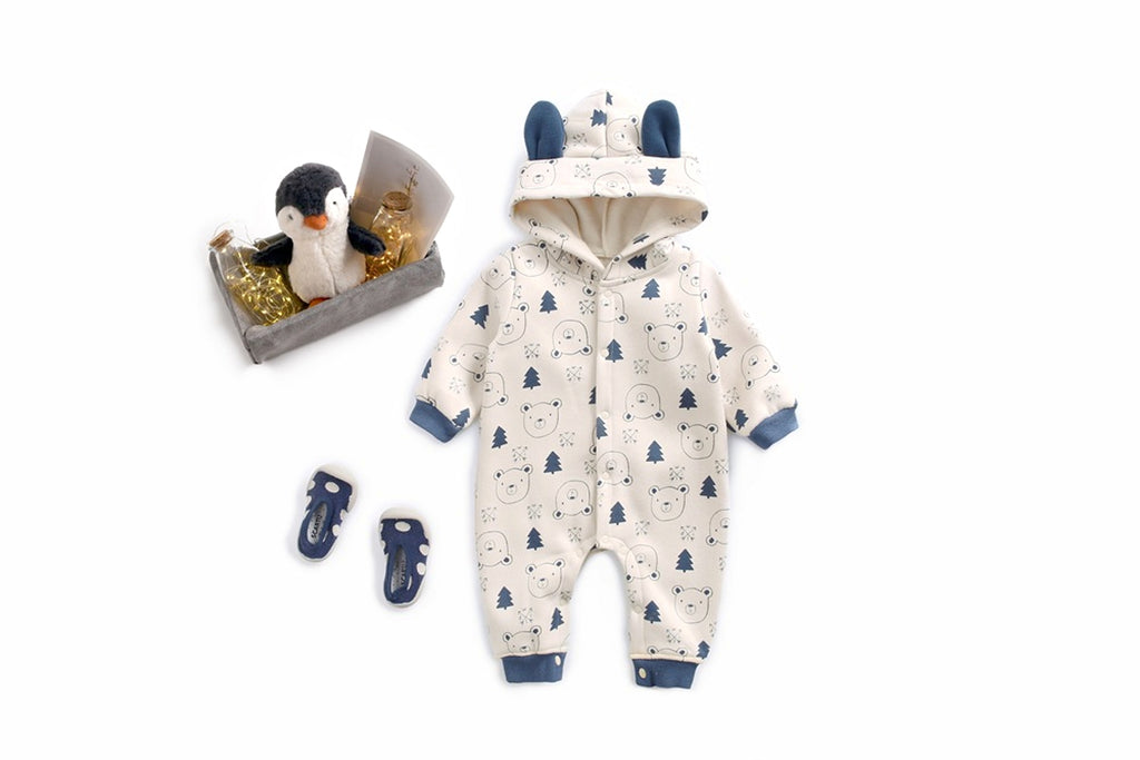 CozyCub™ – Hooded Winter Jumpsuit for Babies - enhanced image 10