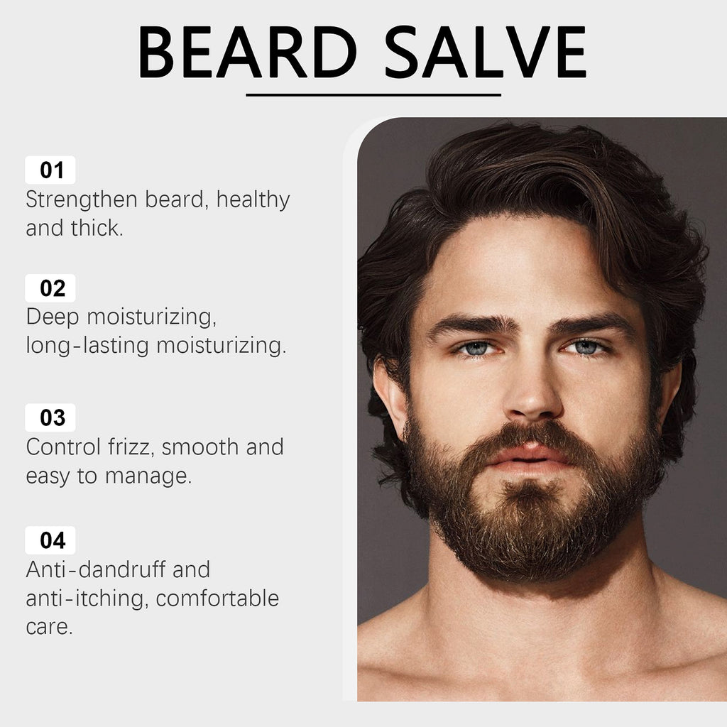 EAST MOON™ – Beard Salve Series for Nourishment, Moisture & Cleansing - enhanced image 10