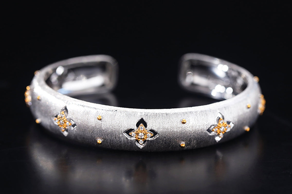 European And American Retro Brushed Bracelet S925 Silver - enhanced image 10