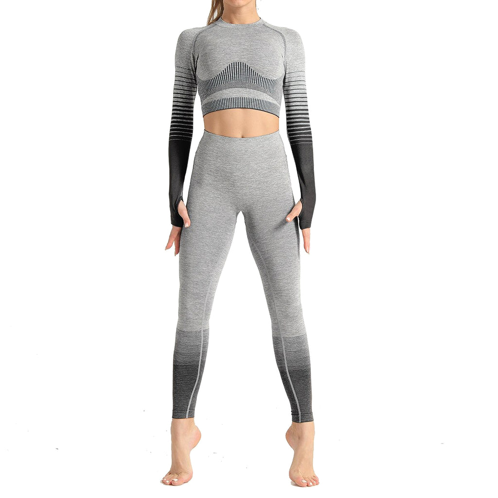 FlexSculpt™ – 2-Piece Seamless Gradient Workout Set - enhanced image 10