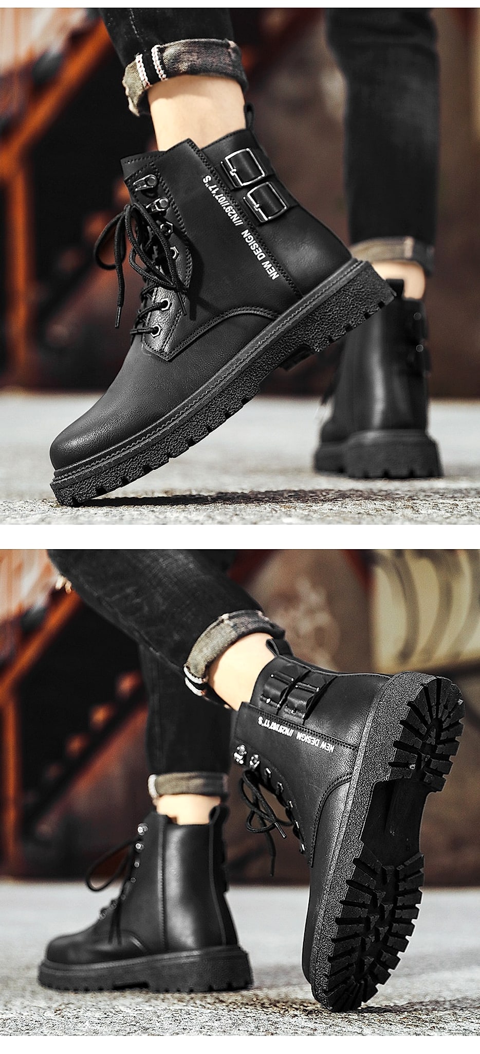 Winter Thick Bottom Hiking Boots MEN - enhanced image 10