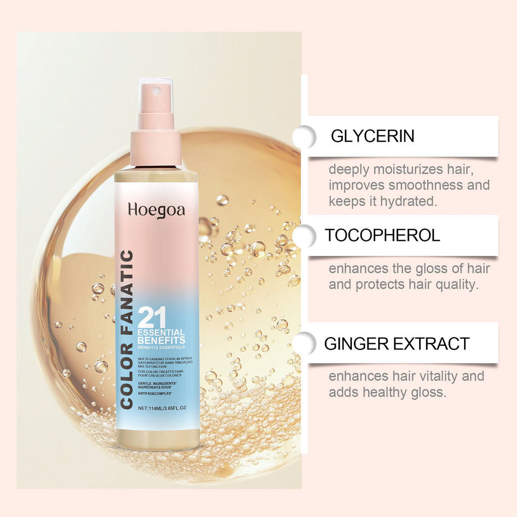Hoegoa™ COLOR FANATIC 21-in-1 Spray – Color Protection & Smooth Shine - enhanced image 10