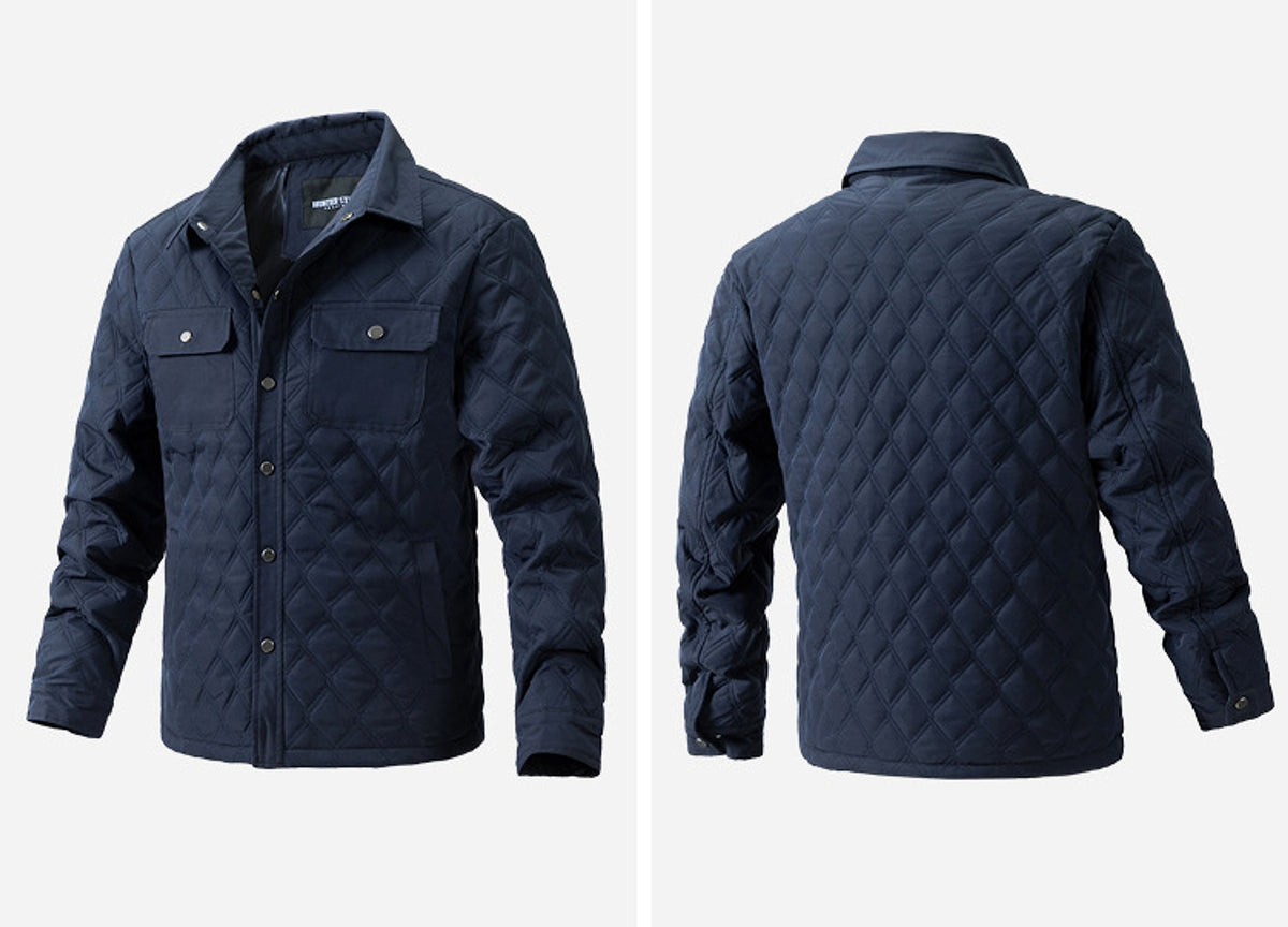 Men's Fashion Jacket Business Jacket Cotton Jacket - enhanced image 10