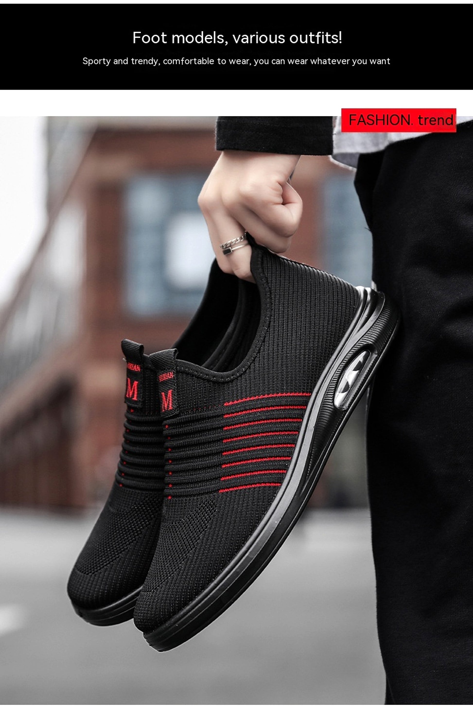 Men's Fly  Casual Sneaker Shoe - enhanced image 10