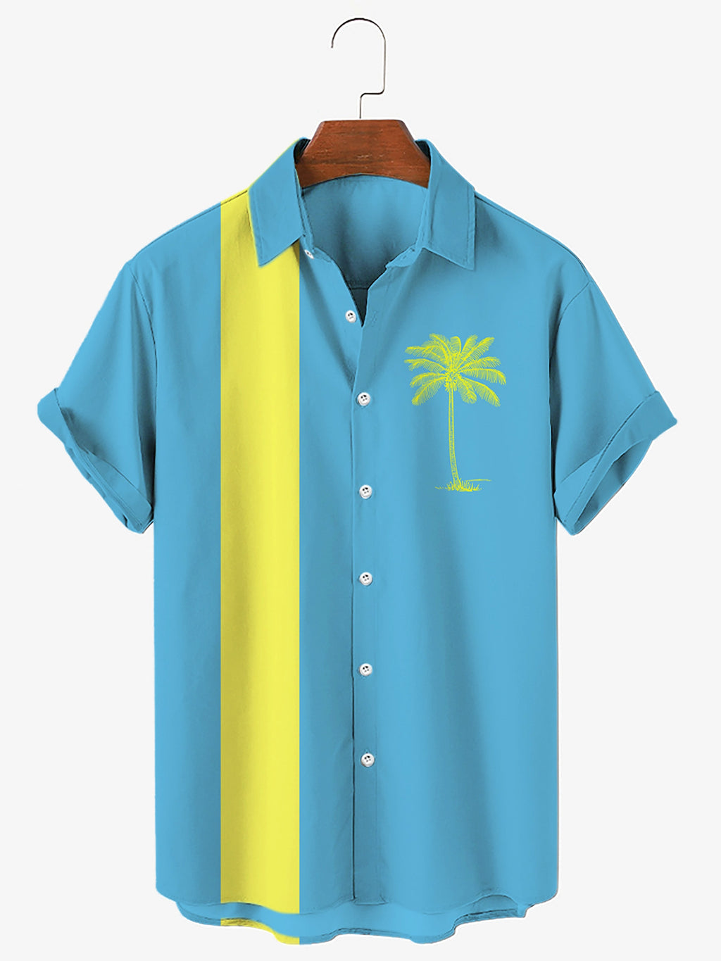Men's Miami Vice Hawaiian DressShirt - enhanced image 10