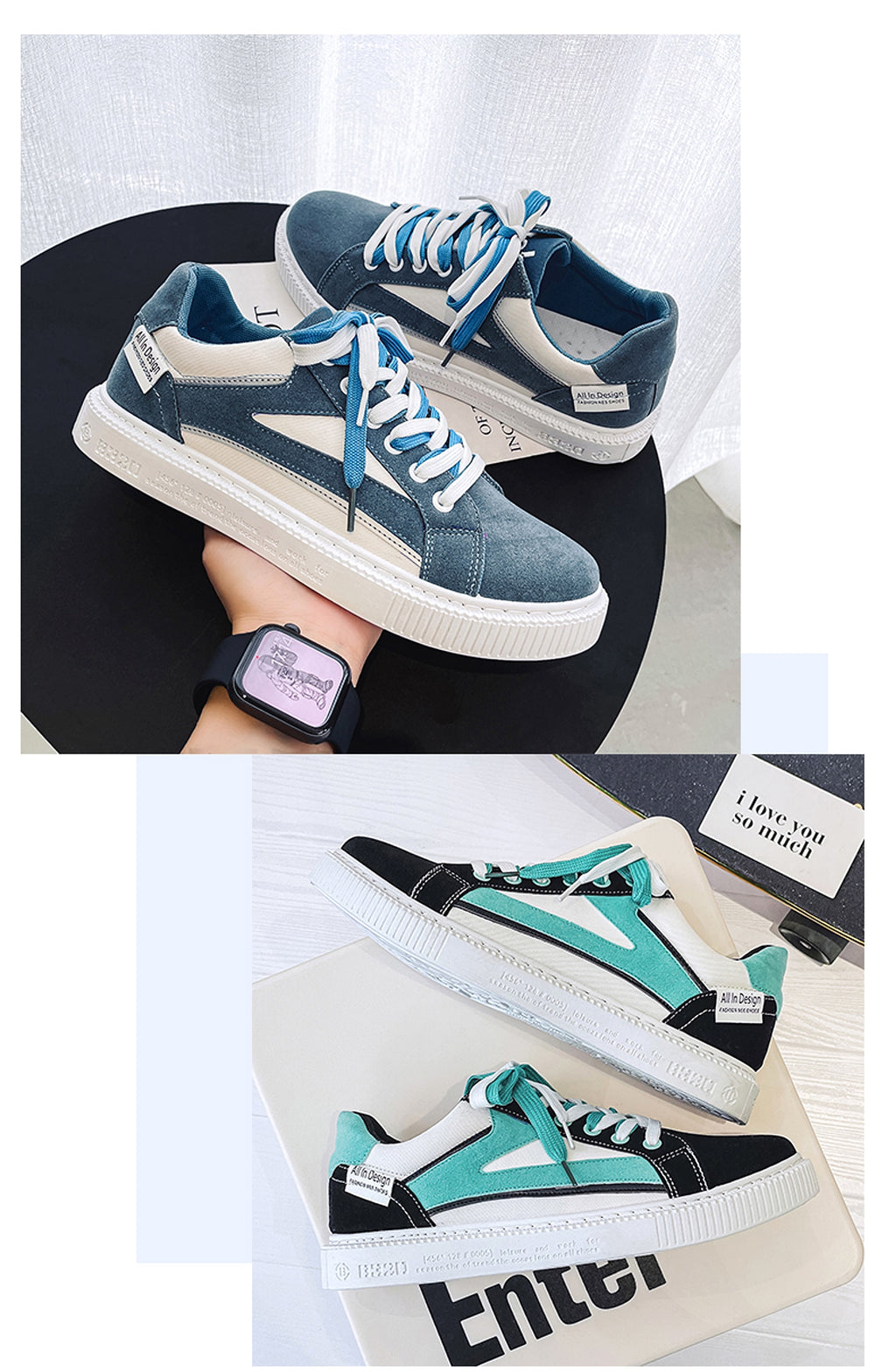 Men's Shoes Summer New Breathable Thin Sneakers Casual Low Top - enhanced image 10