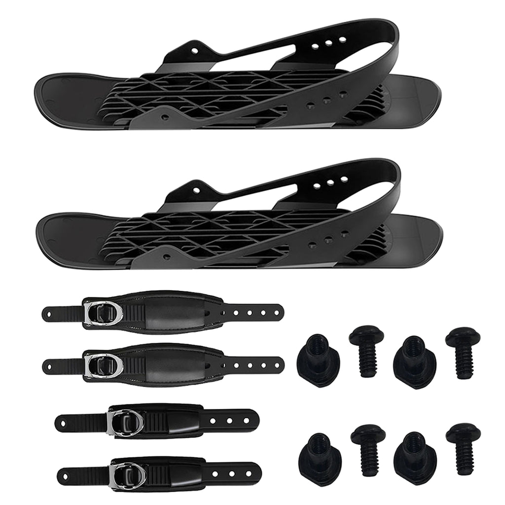 Mini Ski Skates Portable Short Skiboard Adjustable Skates For Snow - enhanced image 10