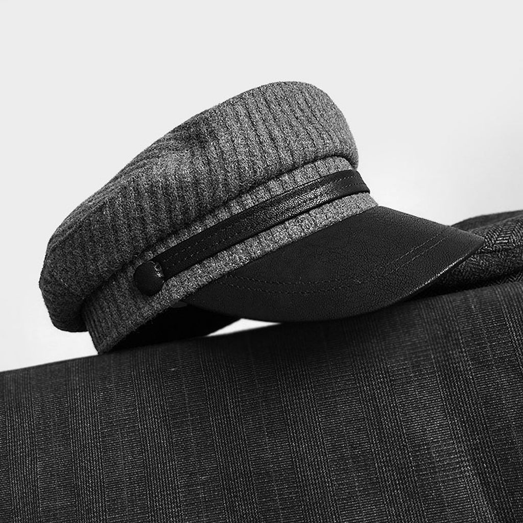 Retro Navy Style Fashion Navy Hat - enhanced image 10