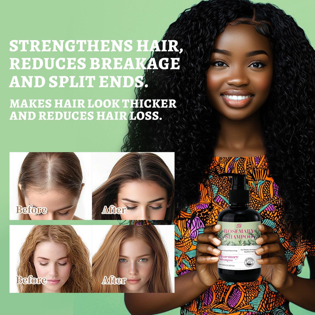 Rosemary Deep Clean Shampoo – Gentle Care, Real Results - enhanced image 10