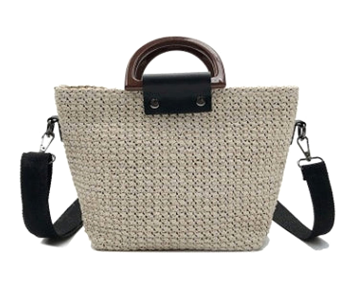 SolunaWeave™ – Simple Straw Utility Tote - enhanced image 10
