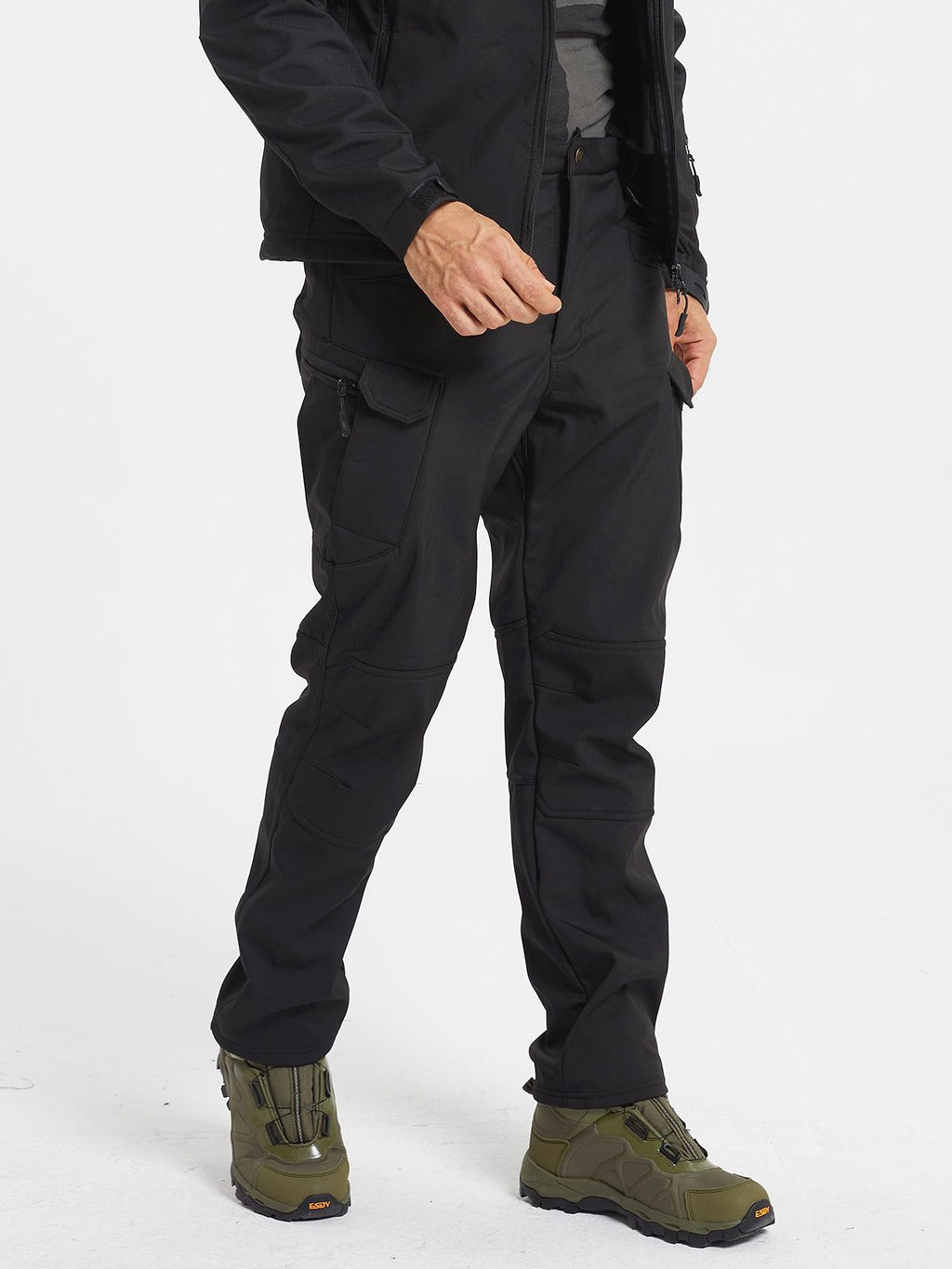 Sports Charging Soft Shell Polar Fleece Battle Climbing Pants - enhanced image 10