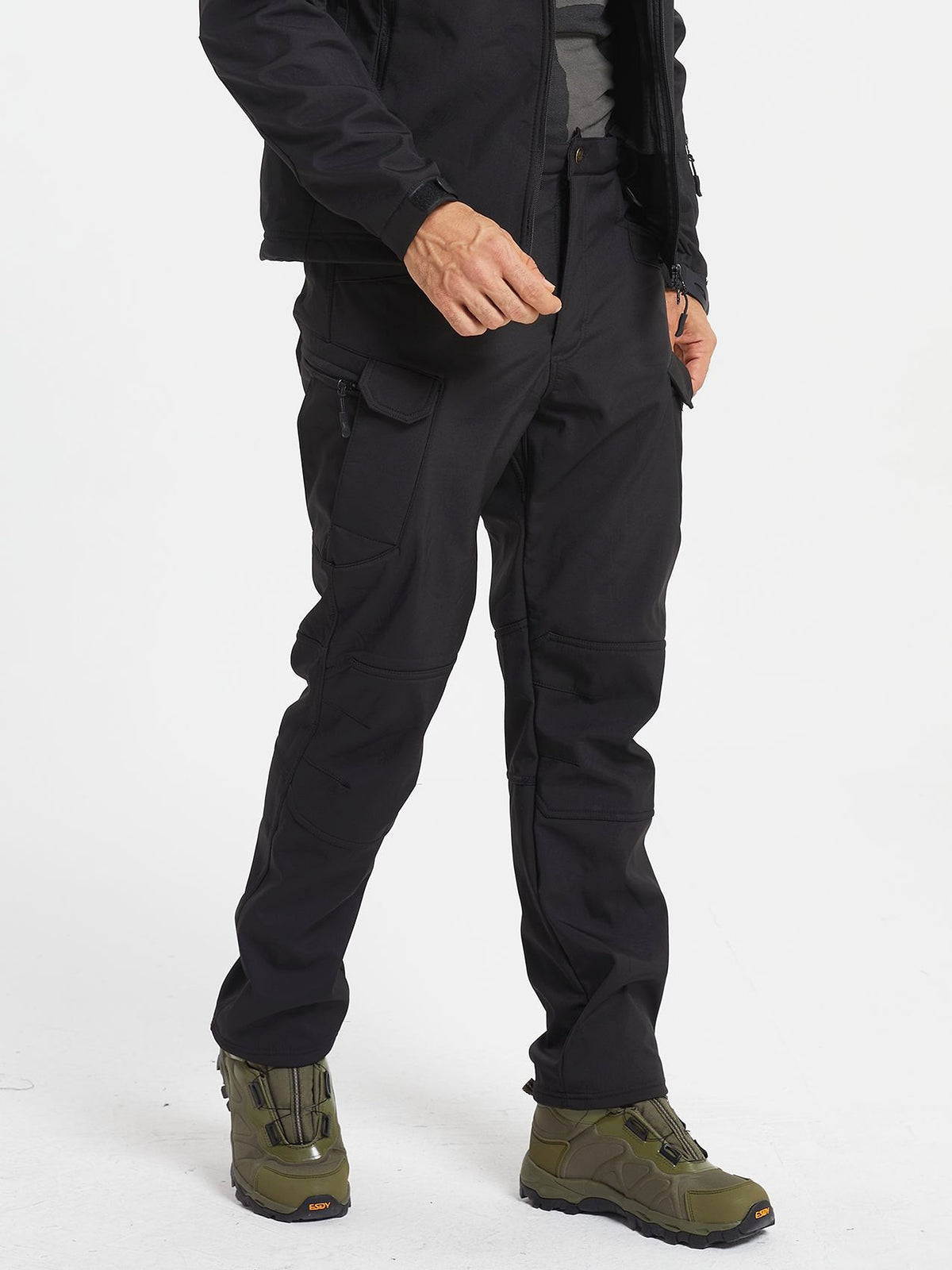 Sports Charging Soft Shell Polar Fleece Battle Climbing Pants - enhanced image 10