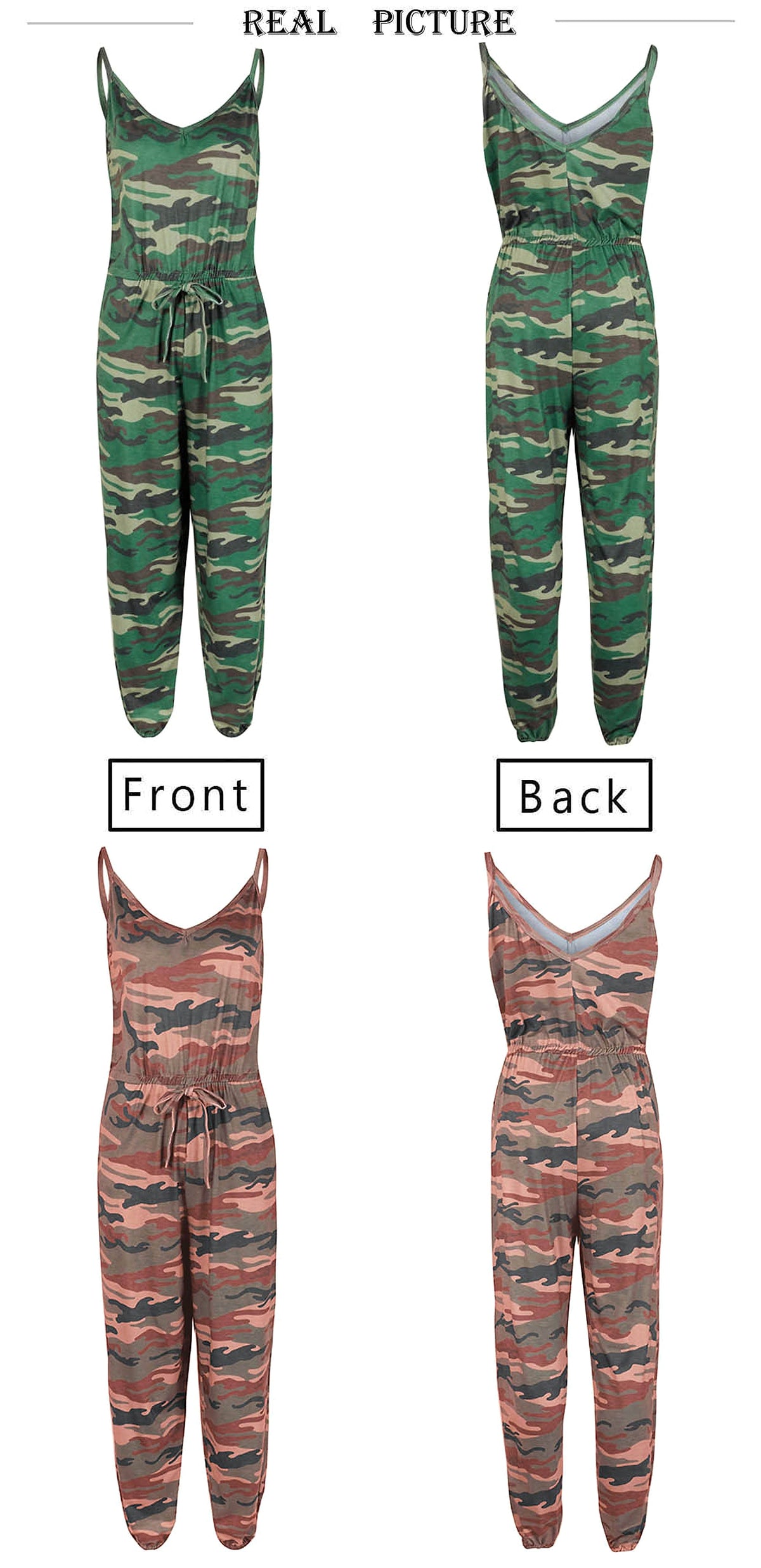 Strappy slim jumpsuit - enhanced image 10