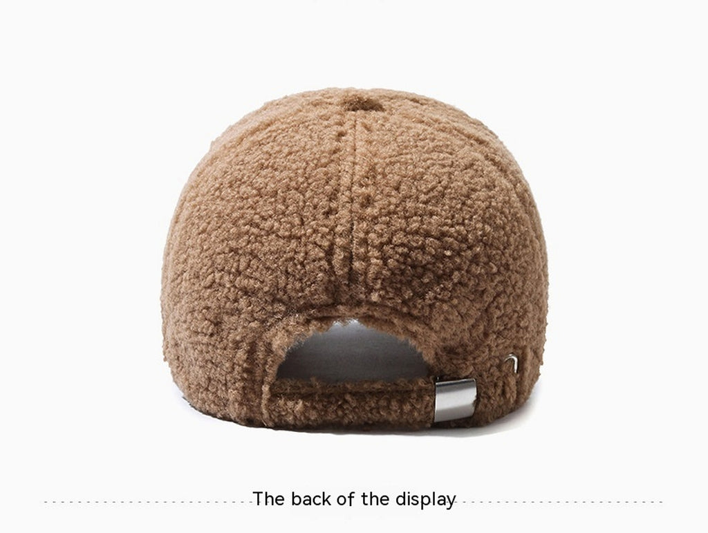 Thickened Warm Peaked Street Versatile Winter Baseball Cap - enhanced image 10