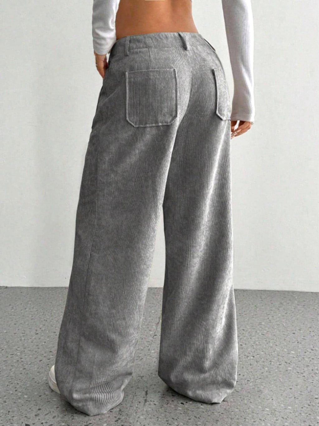 Wide Leg Pants with Pockets - enhanced image 10