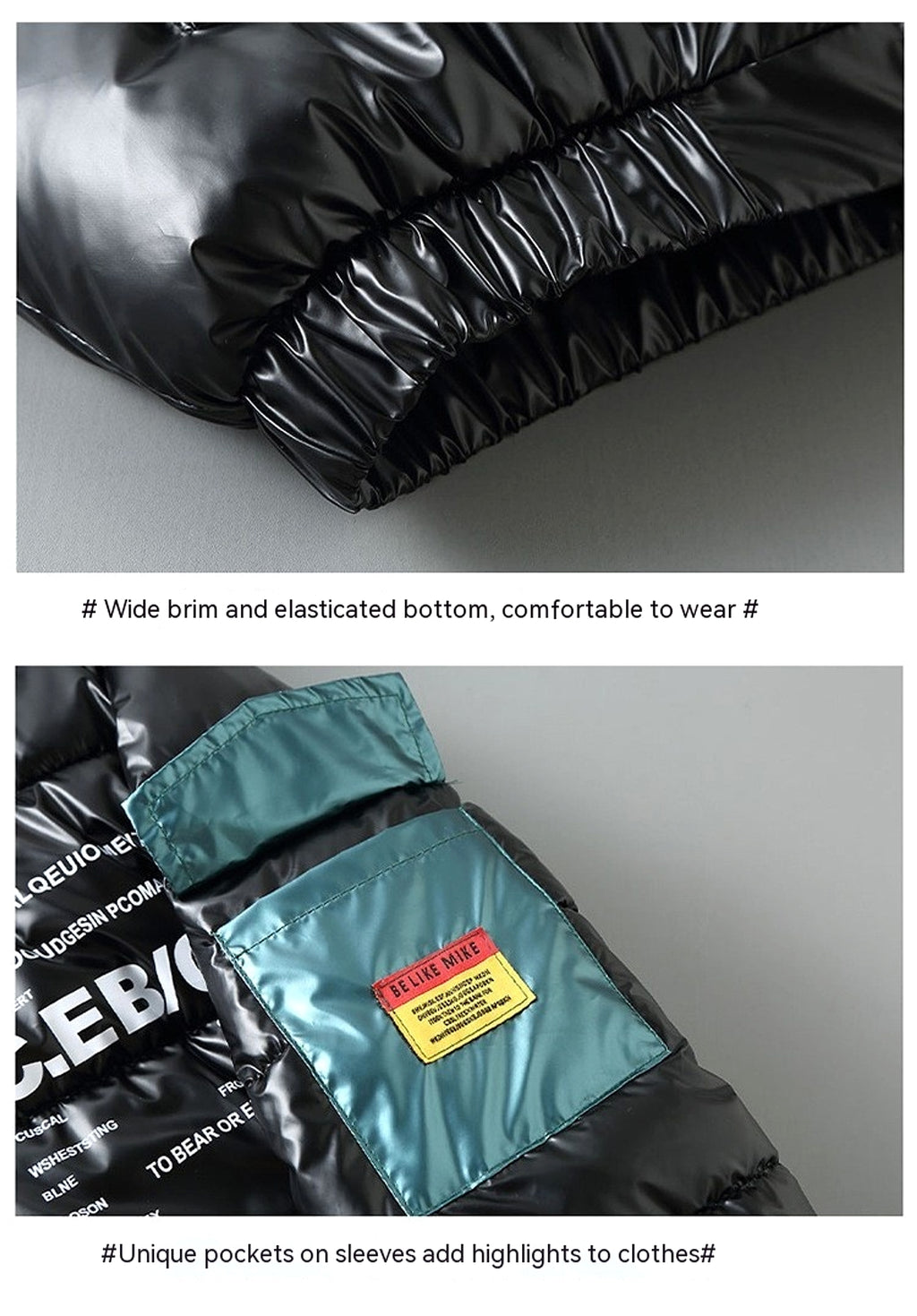 Winter Down Thick  Jacket Men - enhanced image 10