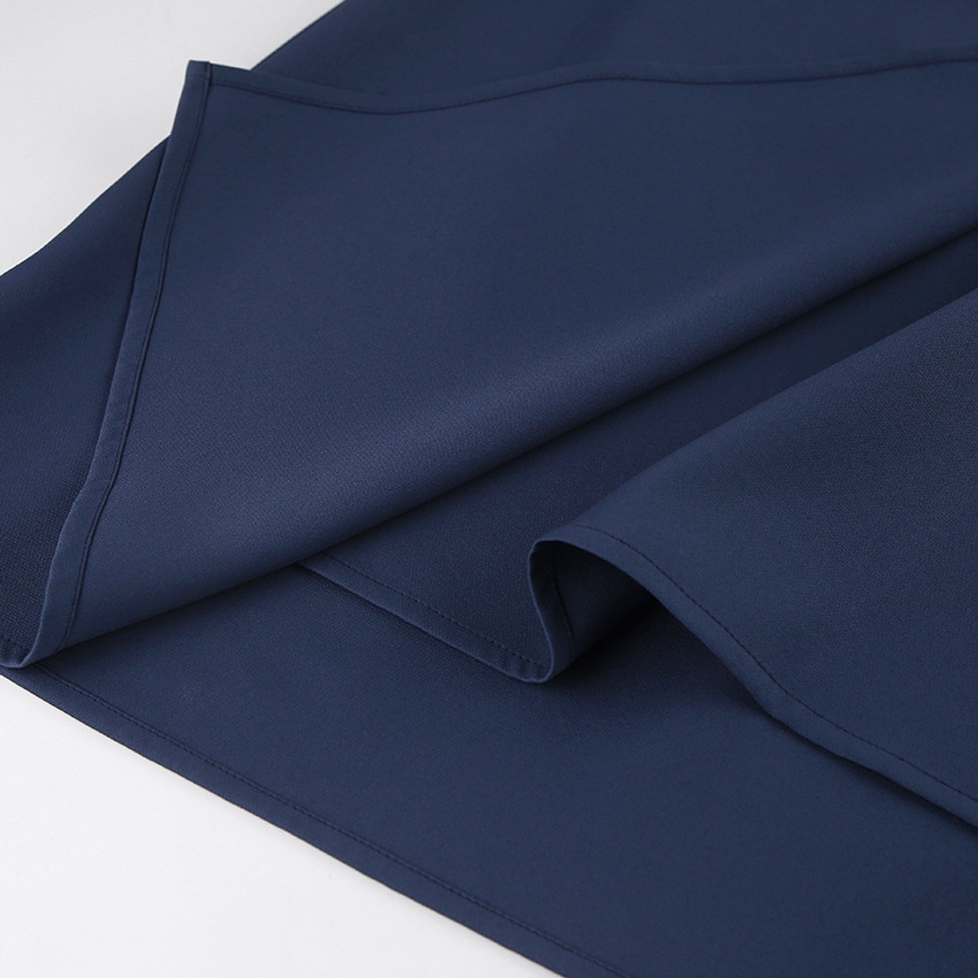 Women's High Waist Blue Split Skirt - enhanced image 10