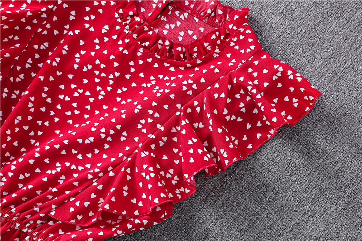 Women's Polka Dot Chiffon Loose And Versatile Dress - enhanced image 10