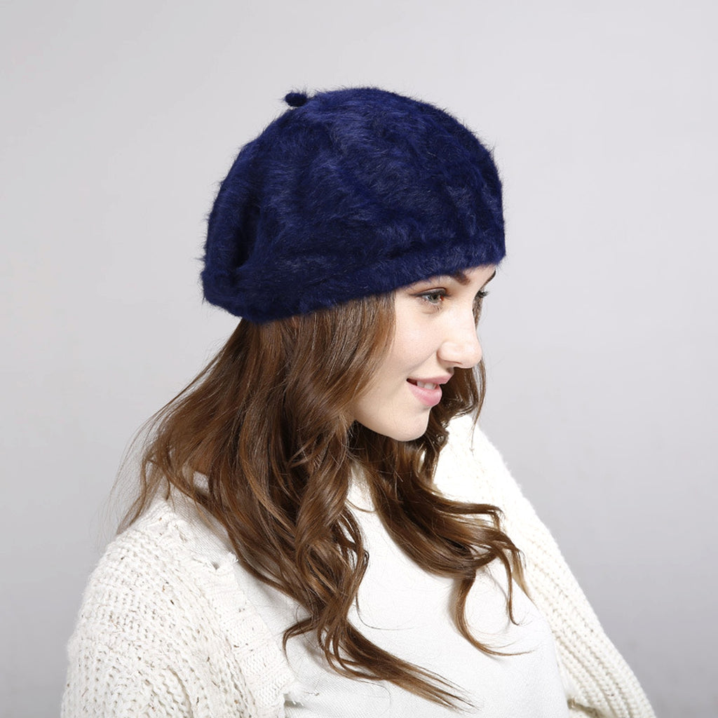 Women's Solid Color Wool Hat - enhanced image 10