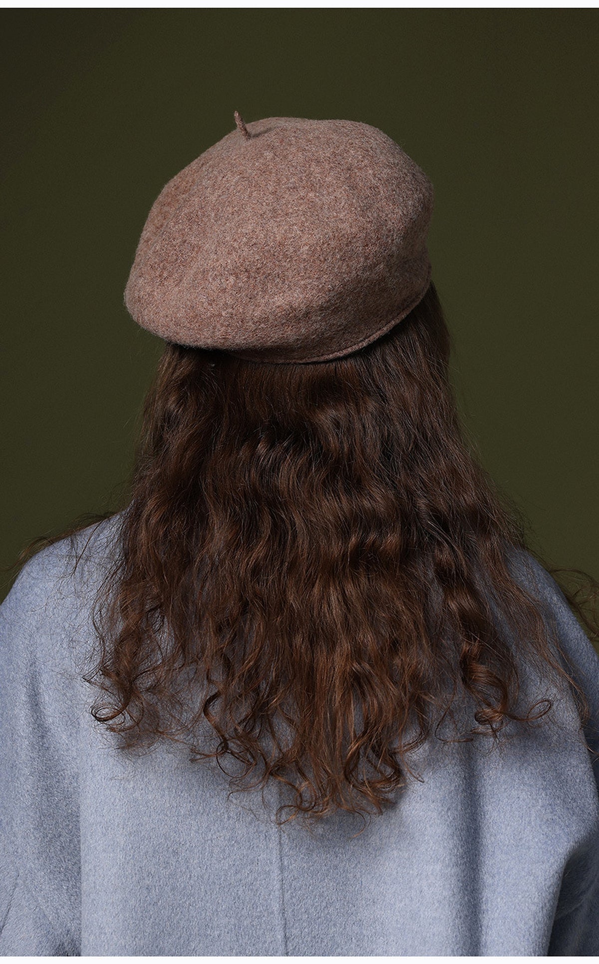 Wool Blended Women's Windproof And Warm Vintage Painter Hat Beret - enhanced image 10
