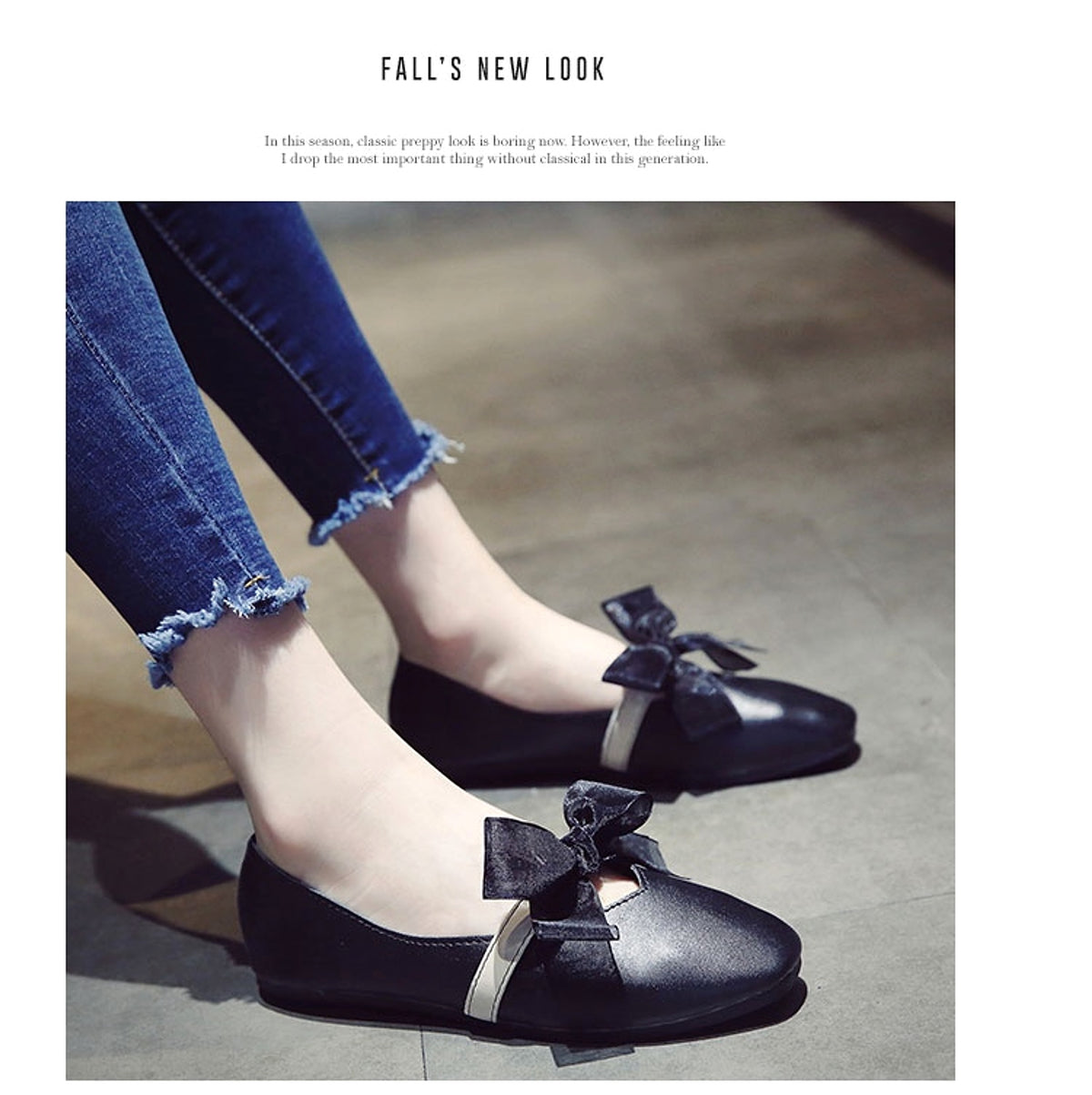 Zinia - Tie Flat Womens Shoes - enhanced image 10