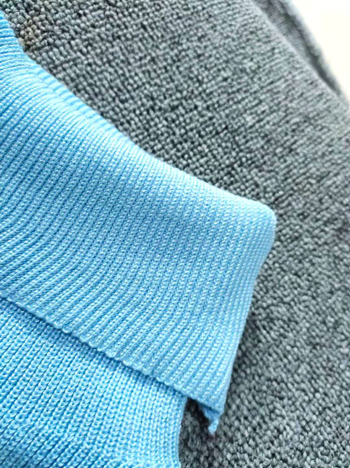 Casual Knitted Two-piece Turtleneck And Wide Leg Pants Women Loose Pullover Sweater - enhanced image 11