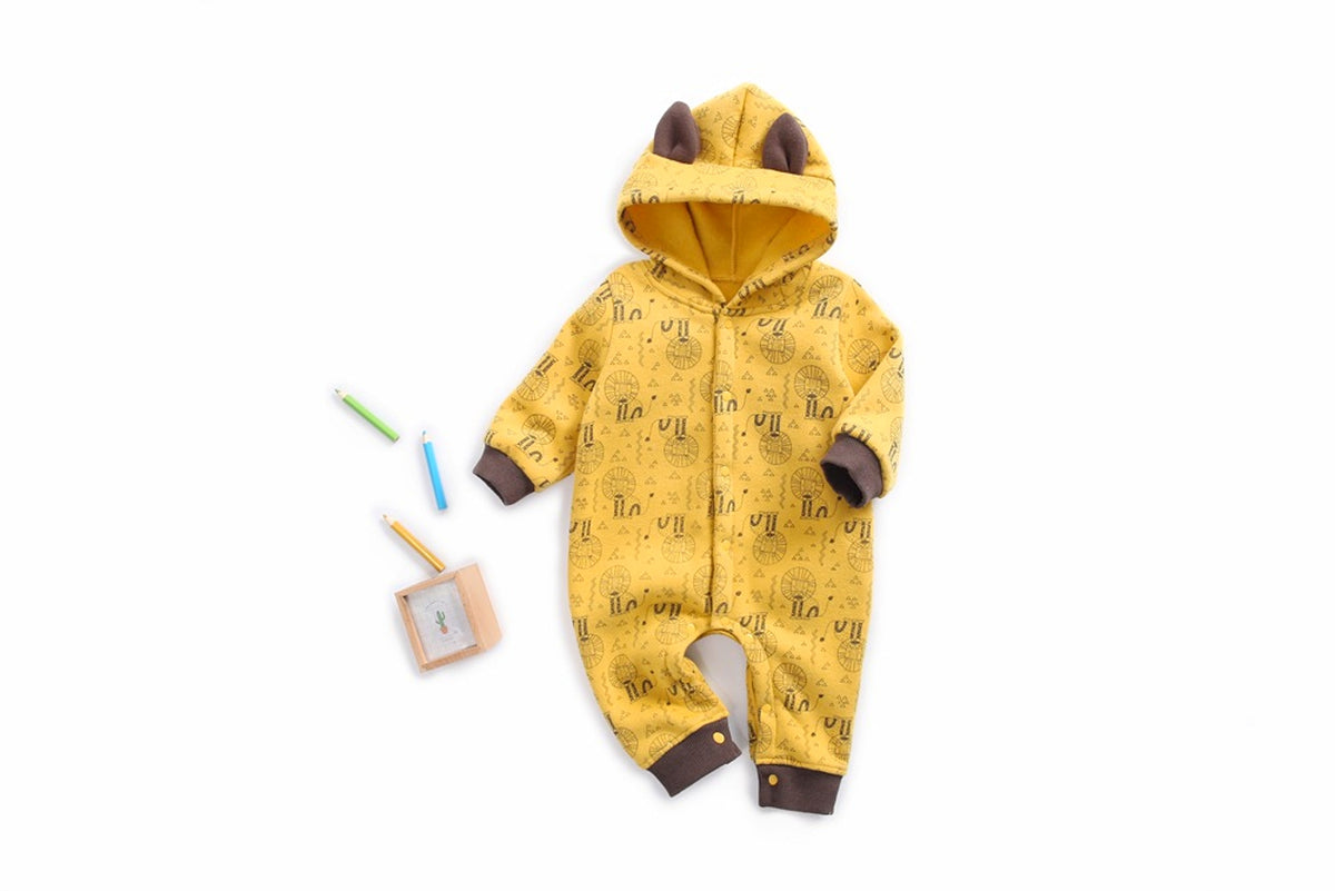 CozyCub™ – Hooded Winter Jumpsuit for Babies - enhanced image 11