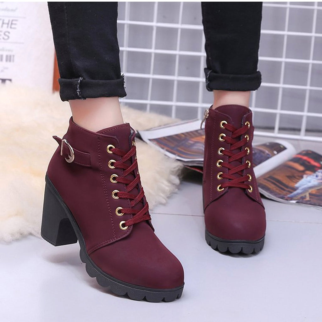 A.1 Cross strappy boots Women - enhanced image 11
