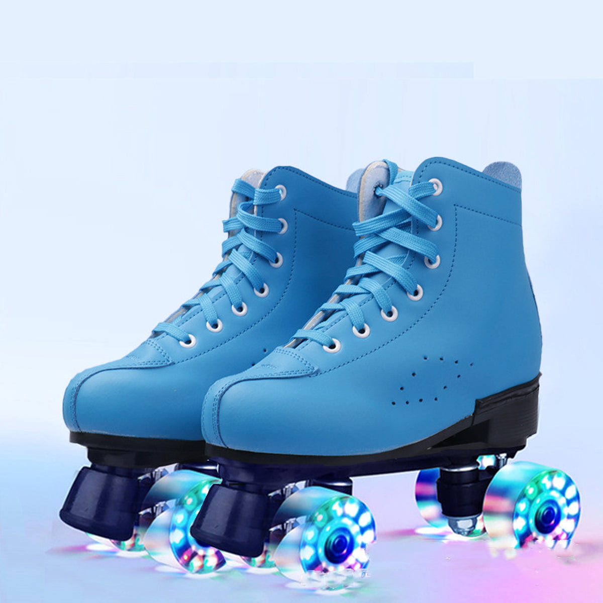 Double Row Skates Four-roller Skates Flashing Heelys - enhanced image 11