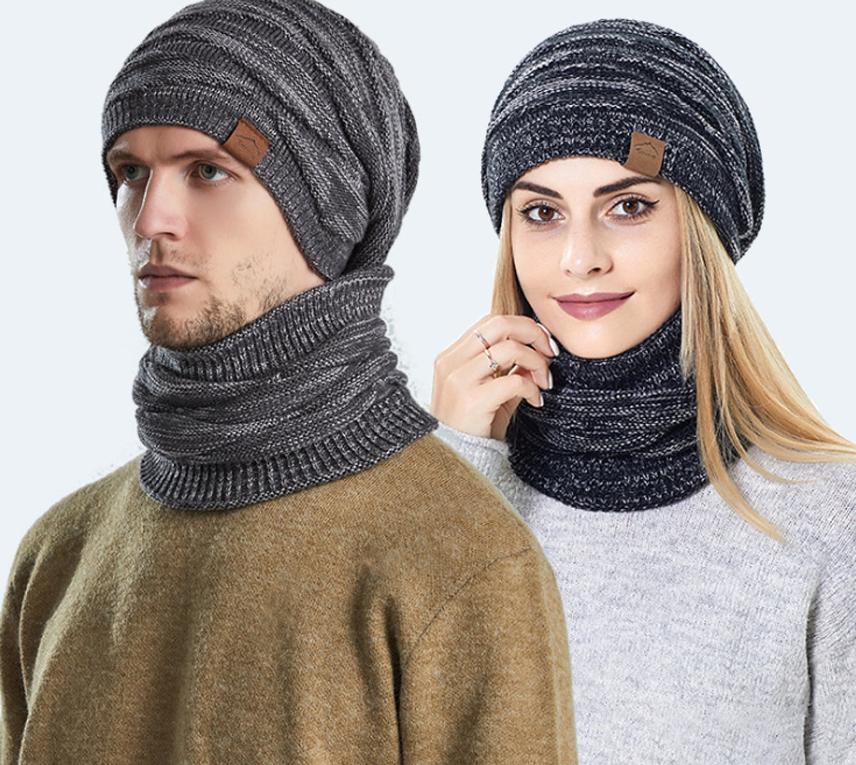 Fashionable Temperament Warm And Explosive Style Knitted Wool Ladies New Hedging Hat - enhanced image 11