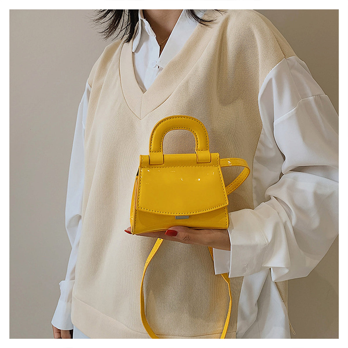 GlosséMini™ – Patent Leather Shine Bag - enhanced image 11