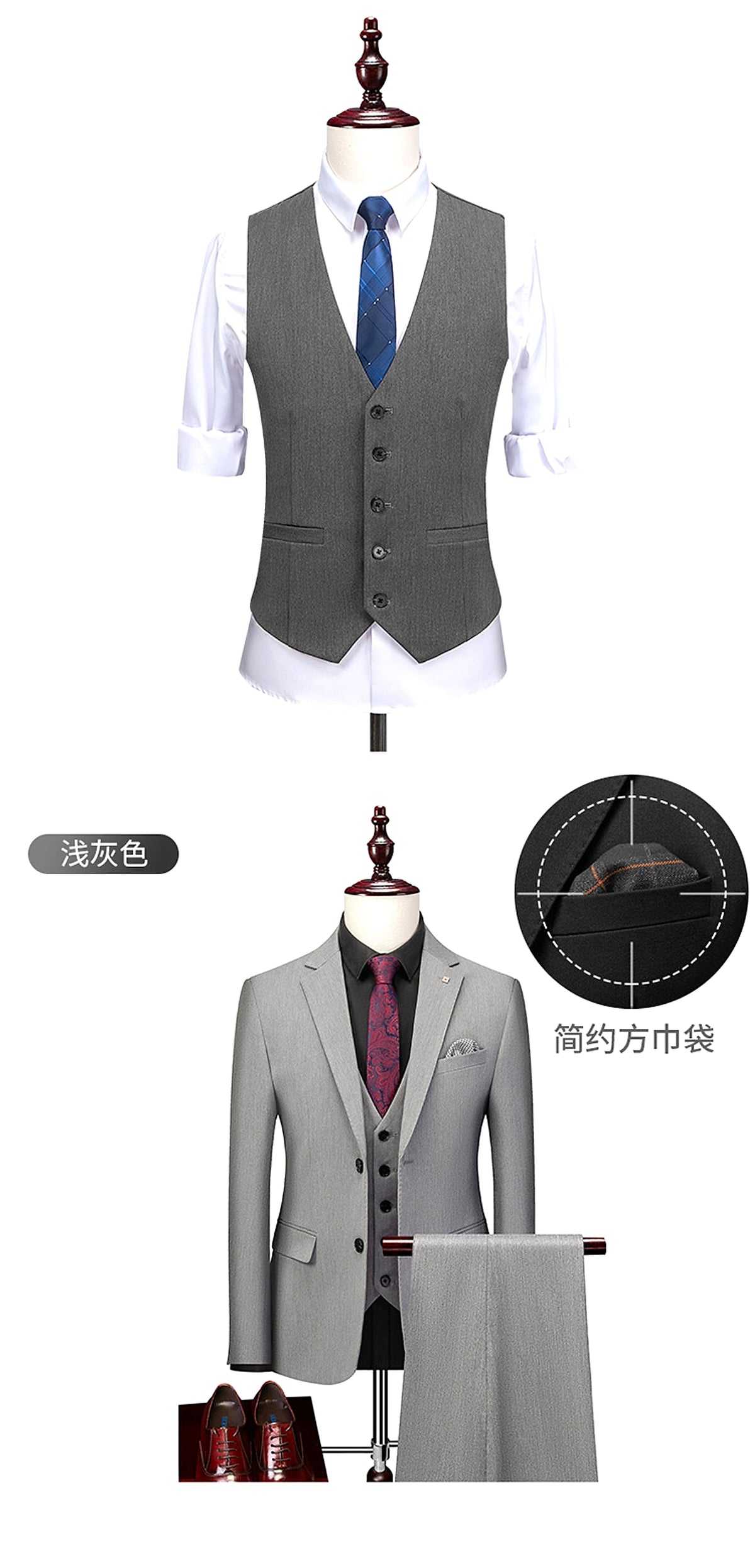 Kingsford™ – Handsome British Slim Fit Suit - enhanced image 11