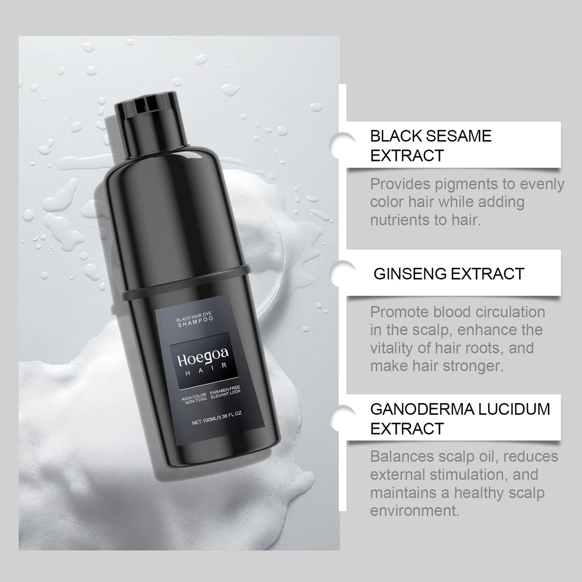 Heogoa™ HerbRestore Shampoo – Ginseng & Sesame Edition - enhanced image 11