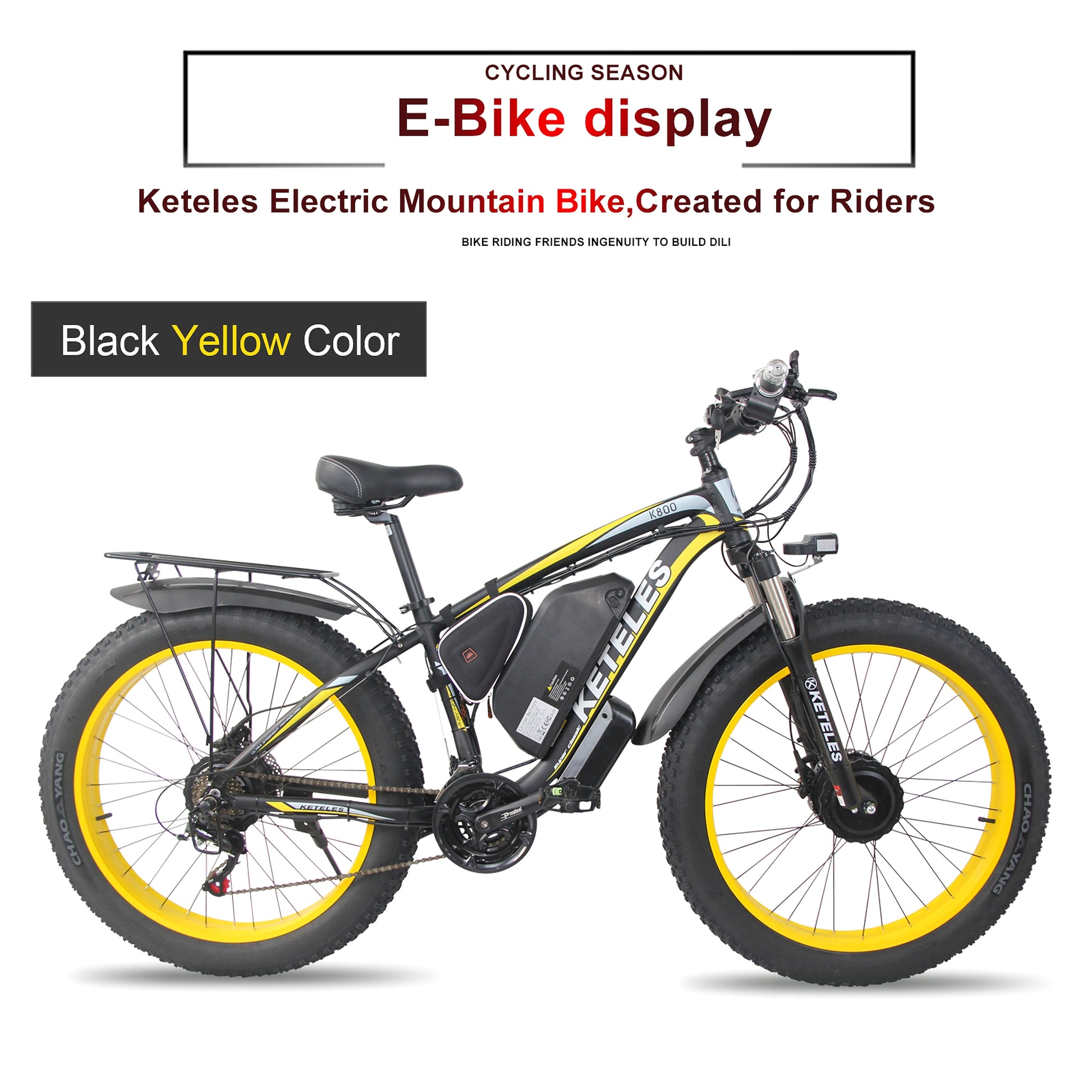 Ketteles™ K800 – Full Alloy E-Mountainbike (48V 21Ah, 21-Speed, Dual Disc Brake) - enhanced image 11