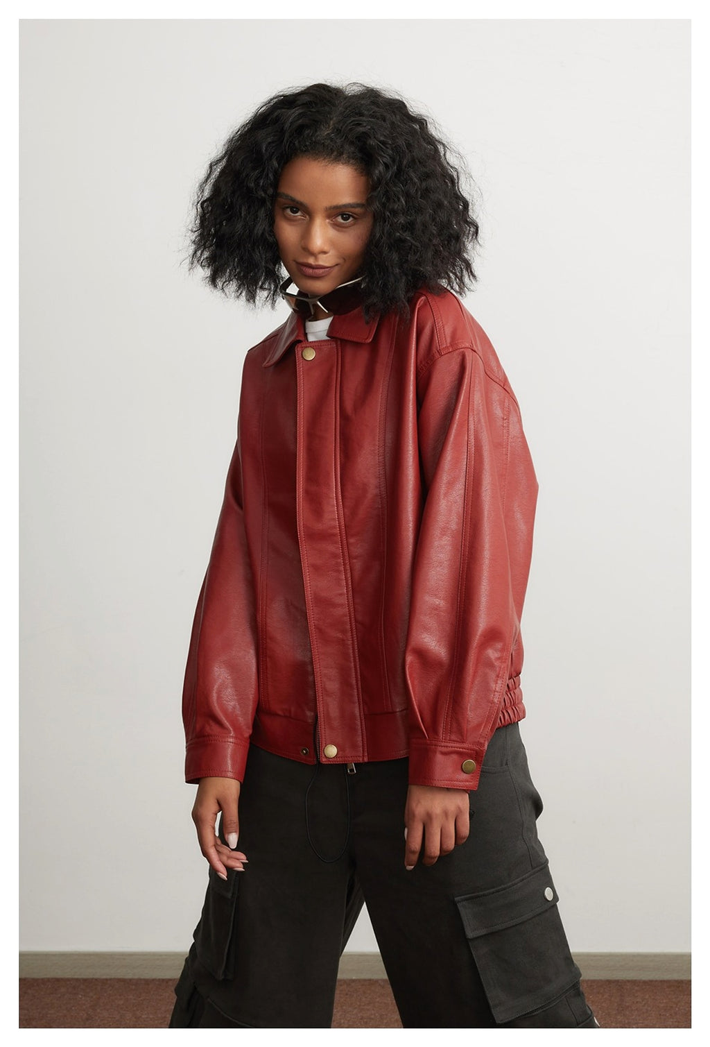 Leather Jacket Men And Women Special - enhanced image 11