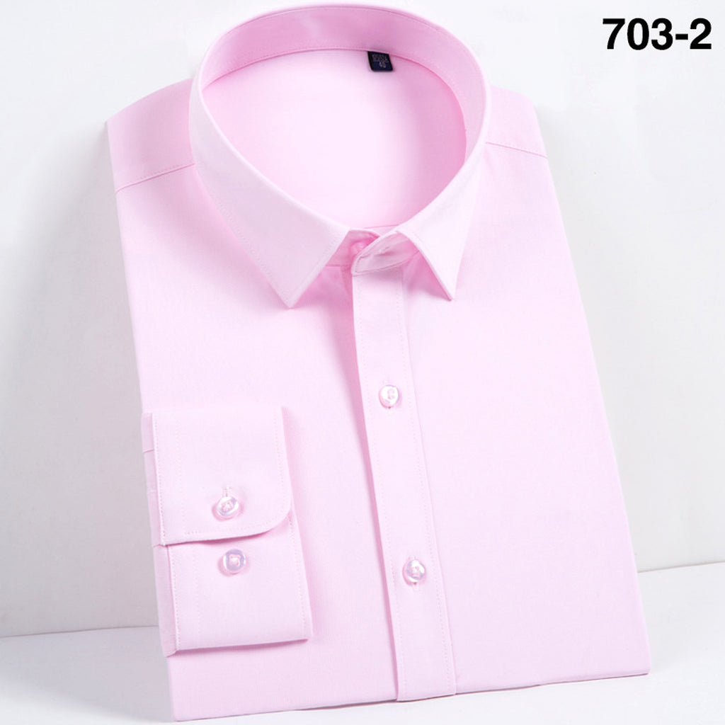 Men DressShirt Long Sleeve Shirt - enhanced image 11