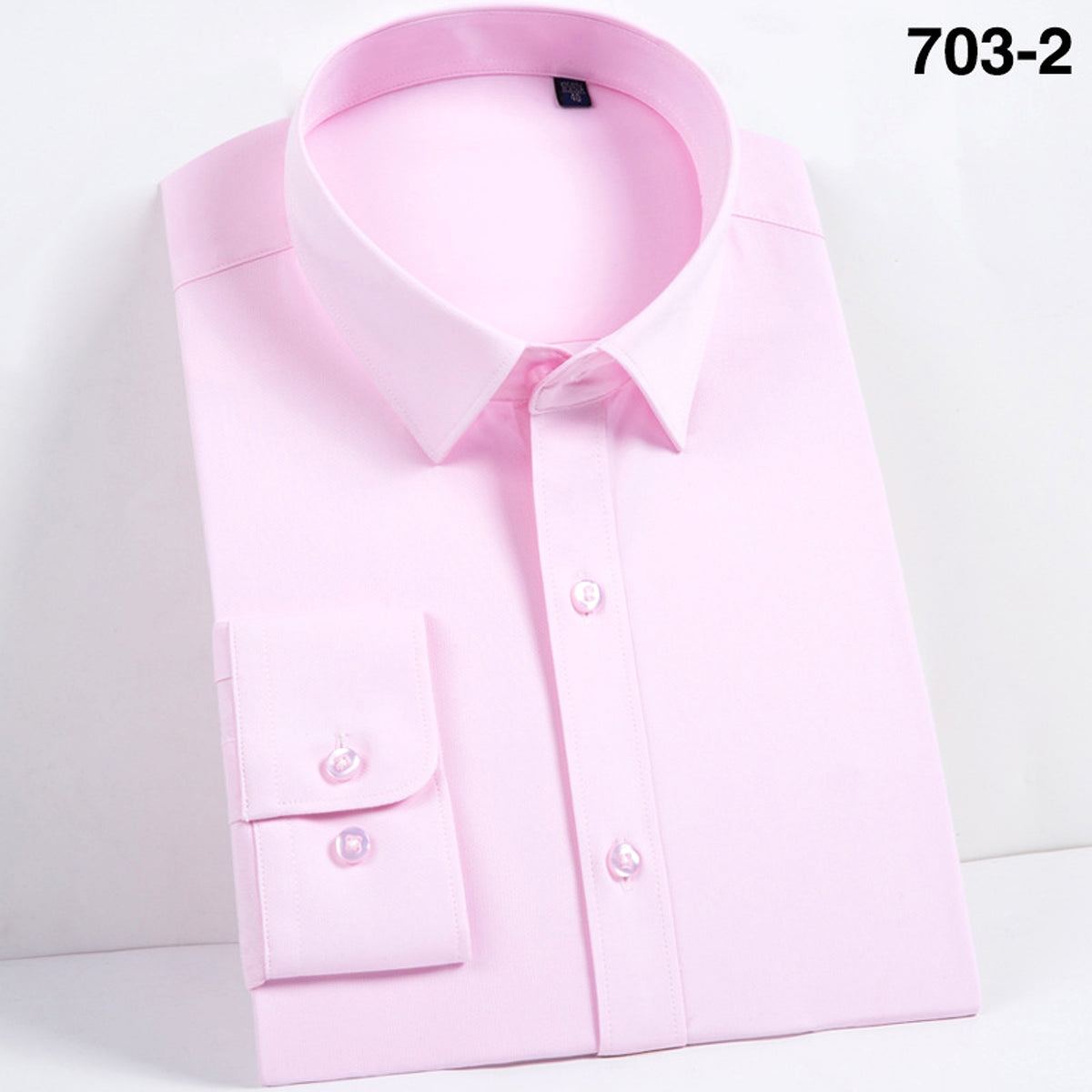 Men DressShirt Long Sleeve Shirt - enhanced image 11
