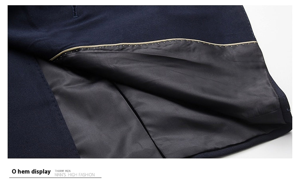 Aureux™ – Double-Breasted Business Blazer - enhanced image 11