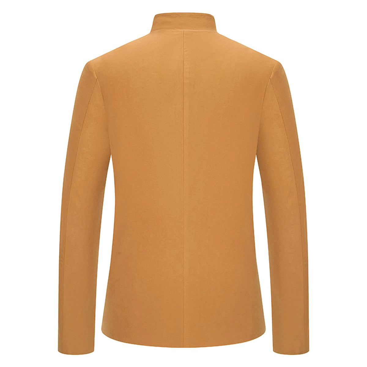 UrbanEdge™ – Color Stitching Mandarin Collar Blazer - enhanced image 11