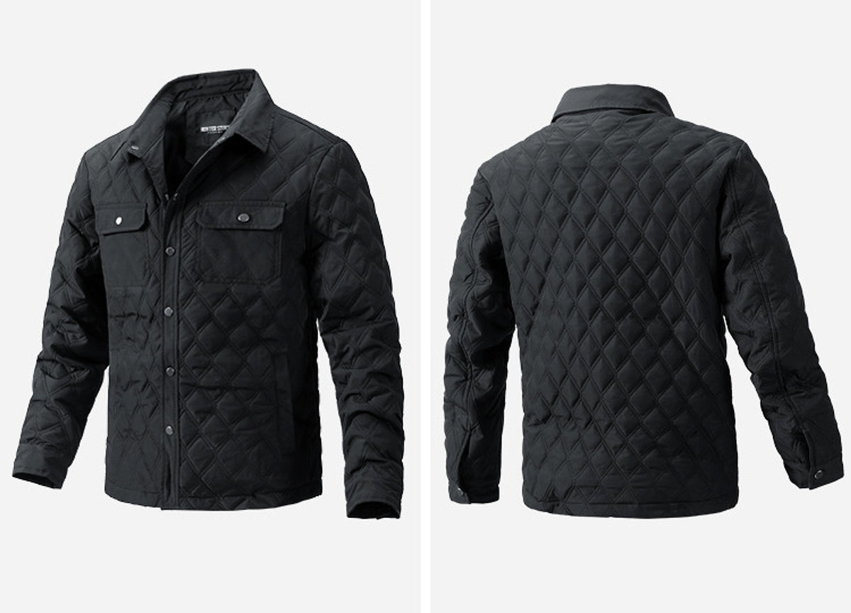 Men's Fashion Jacket Business Jacket Cotton Jacket - enhanced image 11