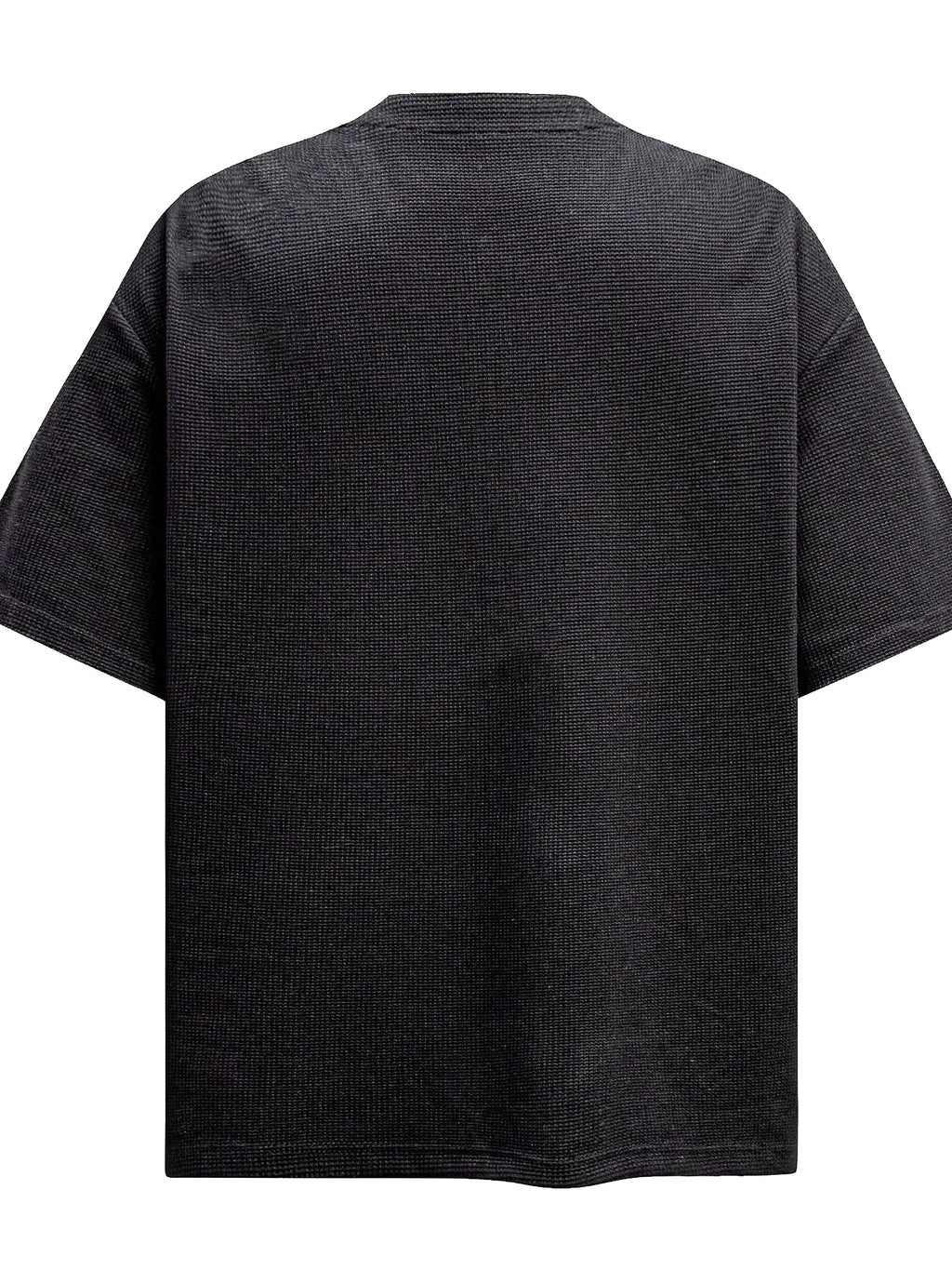 Men's Letter Quarter Zip Short Sleeve T-Shirt - enhanced image 11