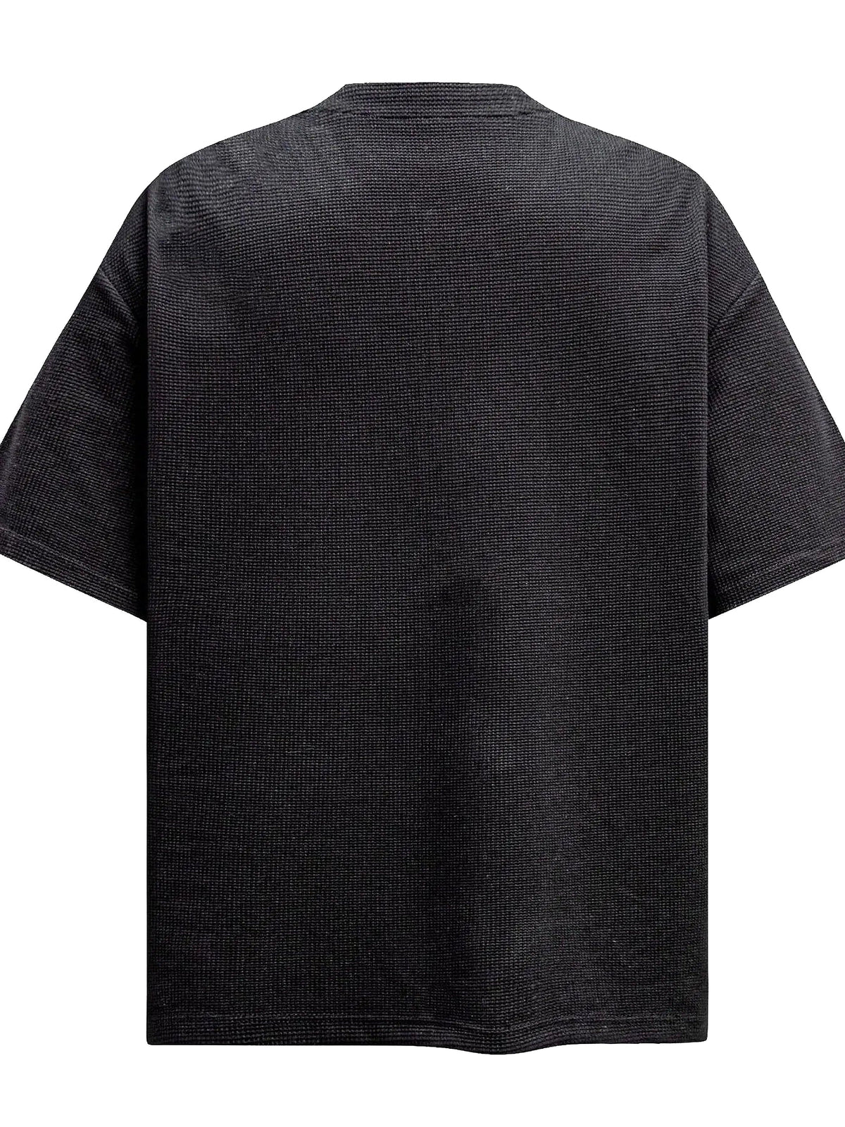 Men's Letter Quarter Zip Short Sleeve T-Shirt - enhanced image 11