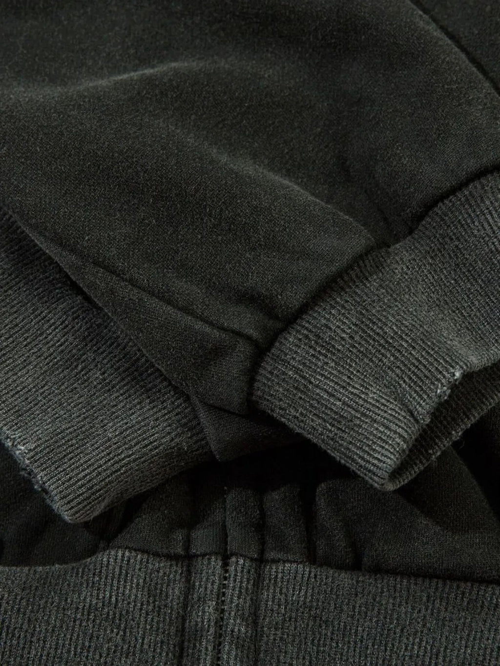 Men's Washed Zip-Up Oversized Hoodie - enhanced image 11