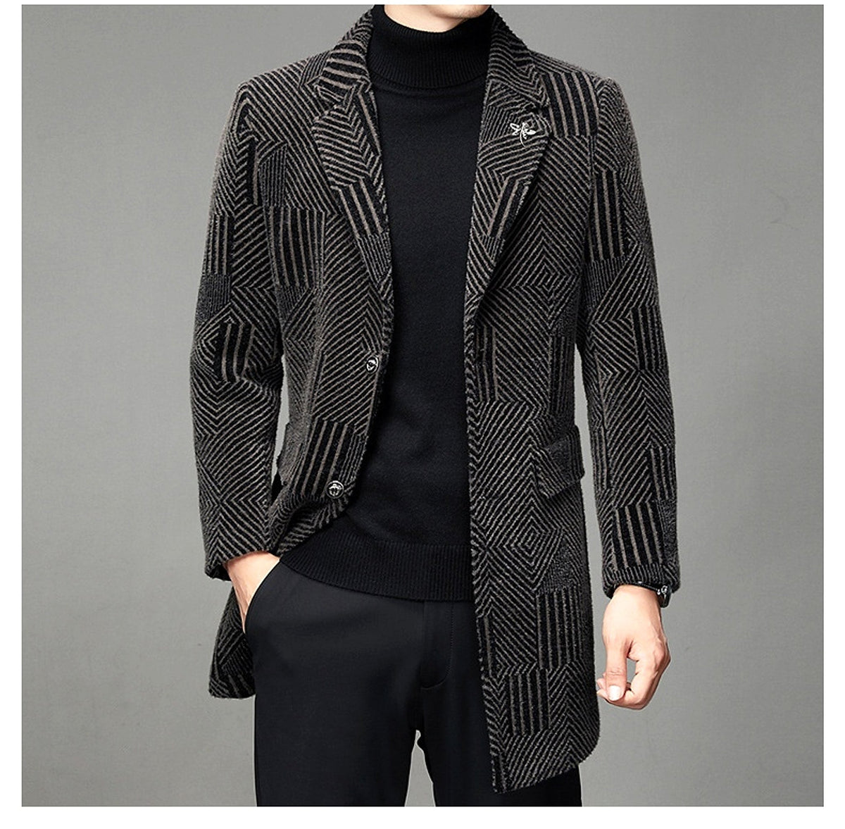 StormGuard™ – Men’s Autumn & Winter Windbreaker Coat