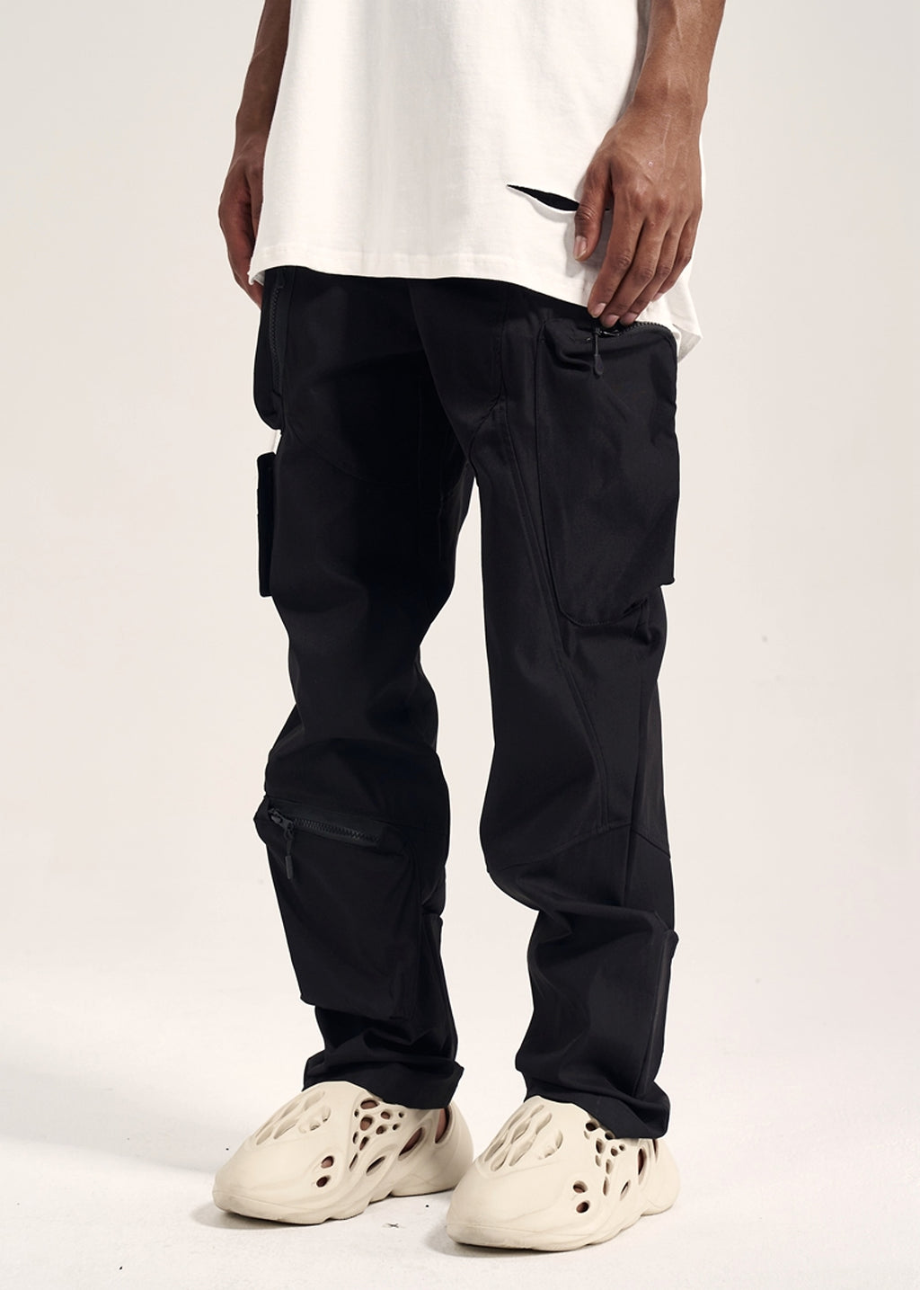 Multi-pocket Hook And Loop Chaopai Sports Casual Pants Men - enhanced image 11